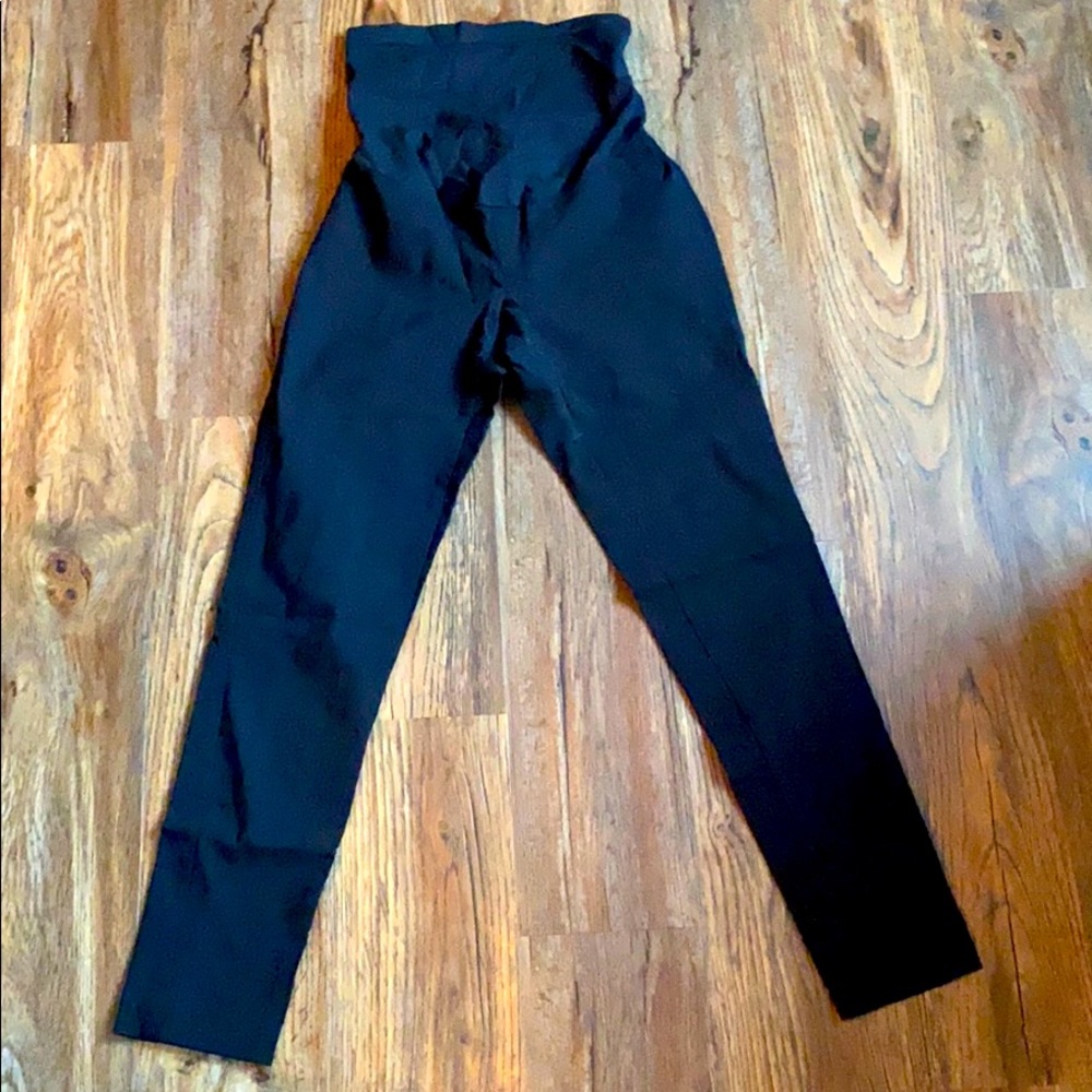 Maternity black skinny pants